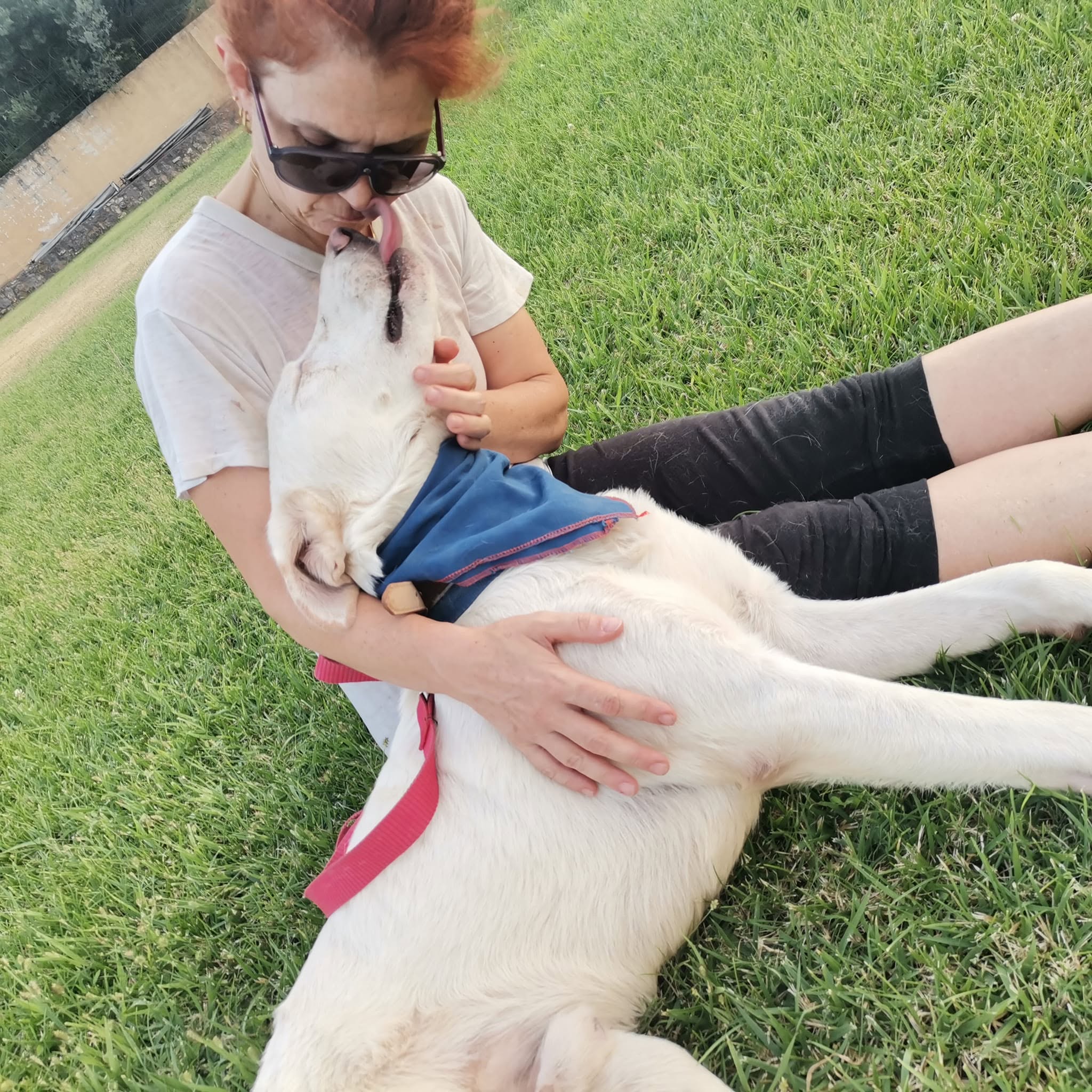 Eric with people
